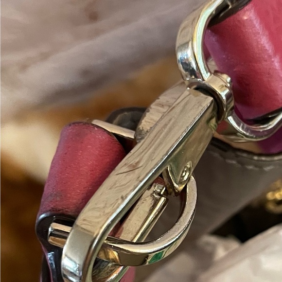 Kate Spade Raspberry Leather Shoulder Bag - Picture 8 of 15